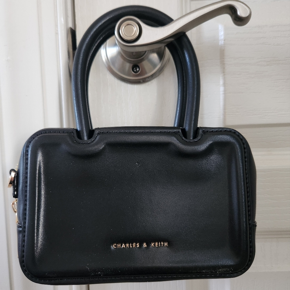 Perline Elongated Top Handle Bag by Charles & Keith
